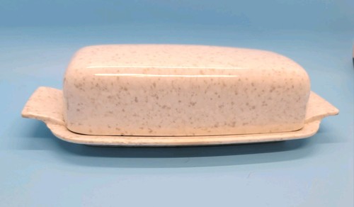 Melamine butter dish with - butter, lid