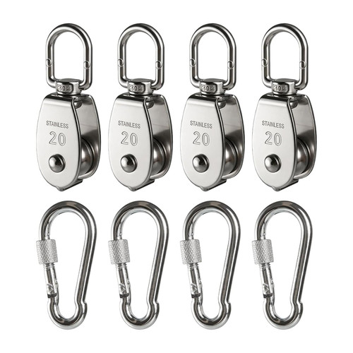 8pcs pulley block - set,, 304