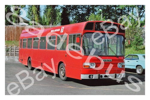 Bus photograph midland red nbc - midland,