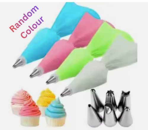 8pc set icing piping - icing, cream