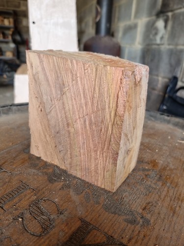 English elm bowl blank - english, offcut
