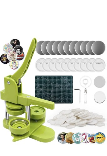 Badge maker machine diy press - maker,