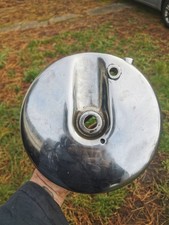 Harley Davidson Hydraglide Front Brake Drum plate Panhead Chromed 44139-49