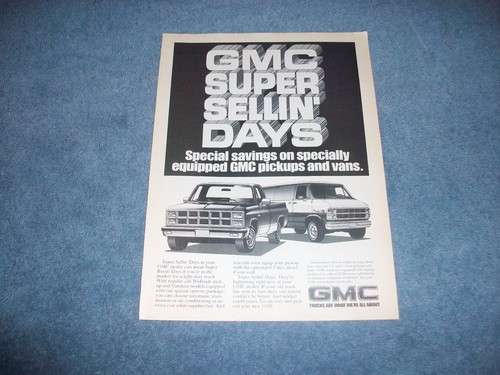 1982 gmc trucks and vans - gmc,
