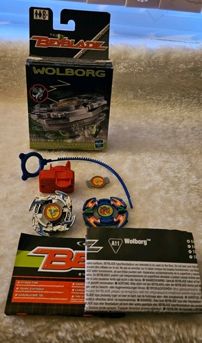 Beyblade wolborg boxed hasbro - beyblade,