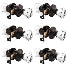 Crystal Privacy Door Knobs