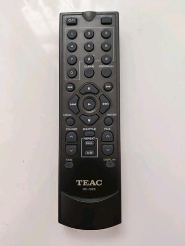 Teac 1325 remote control - teac, rc-1325
