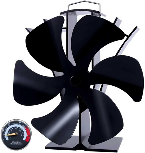 Log burner stove fan - fan, blades