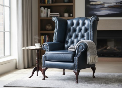 High back chair - high,