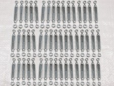 Eye to Eye Turnbuckle Galvanised Open Body Straining Screws from 5MM - 33MM 