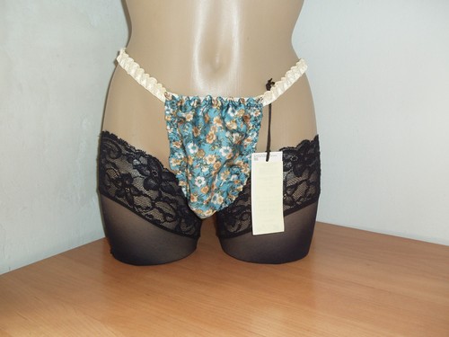 Sissy satin discreet lace - no,
