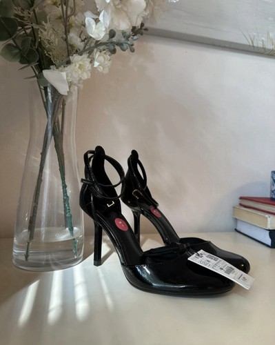 Zara black small heels size - heels,