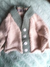 Grandad cardi For new Born Boy