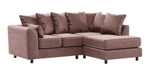 Plush pink velvet fabric - plush,