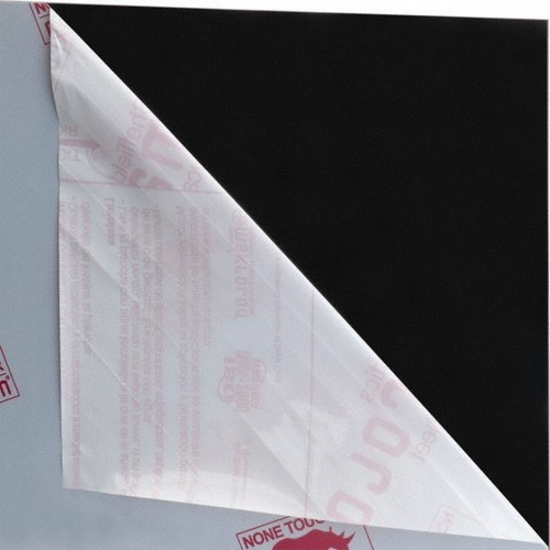 Black polycarbonate plastic - black,