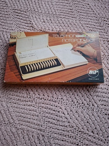 Vintage telephone index and - telephone,