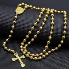 Catholic 18K Yellow Gold On