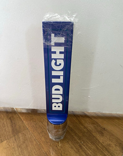 Bud light blue draft beer - draft,