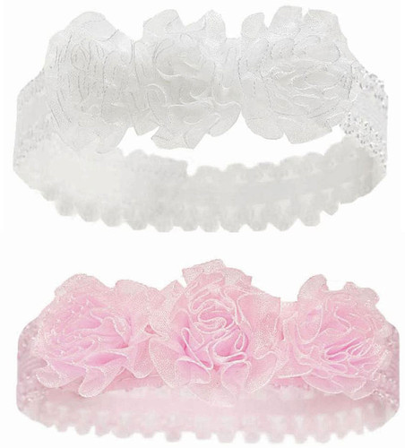 Baby girl headband - girl, flower