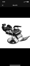 Barber Chair Heavy Duty Hydraulic Pump Hair Salon Swivel Chair Recline Haircut