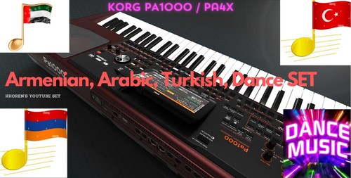 Korg pa1000 pa4x set - pa4x,