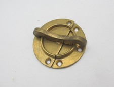 Vintage Brass Lock Cupboard Cabinet Window Catch Keep Box Drawer Latch Table Old