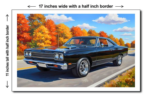 1969 plymouth road runner - road,