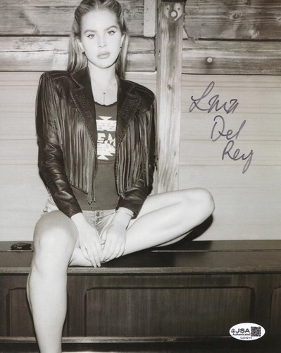 Lana del rey signed autograph - del,
