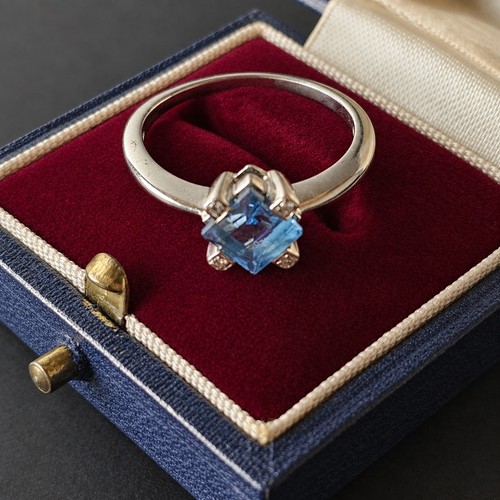 Vintage 9ct white gold - vintage,