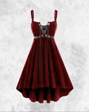 New Gothic Wine Red Velvet