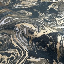 Gold Liquid Marble Wallpaper