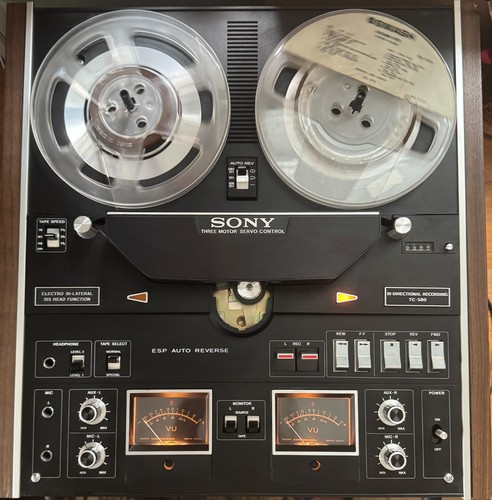 Sony 580 reel tape - tc-580, to