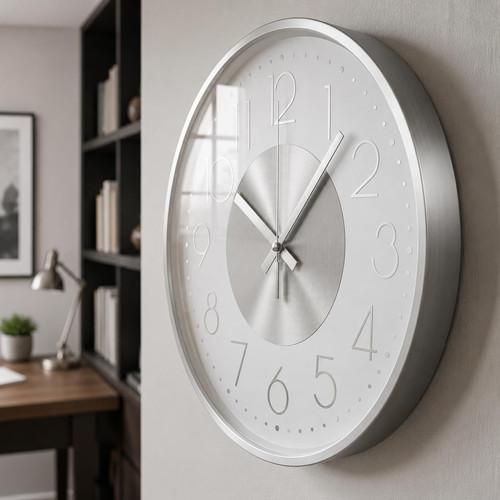 Modern wall clock - wall, silent