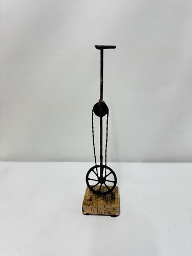 Vintage metal unicycle - vintage,