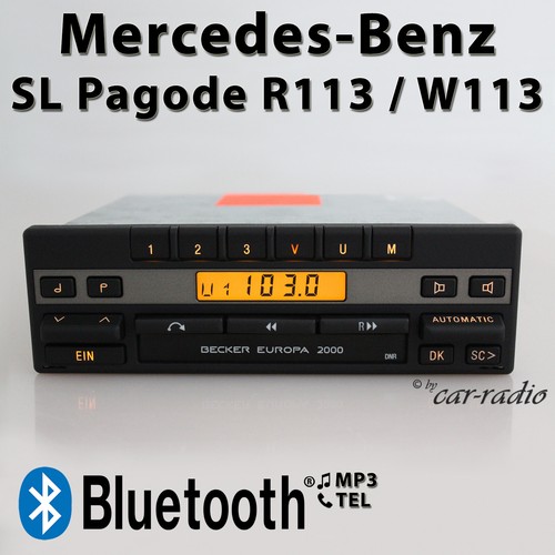 Original mercedes r113 radio - mercedes,