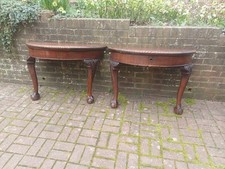 Pair Late  Victorian Carved