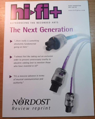 Nordost review reprint - nordost, hi-fi+
