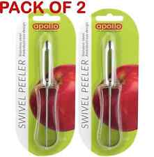 2x Swivel Peeler Potato /Vegetable Peeler High-Quality Stainless Steel Free post