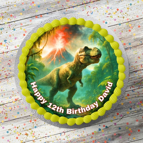 Dinosaur personalised birthday - personalised,