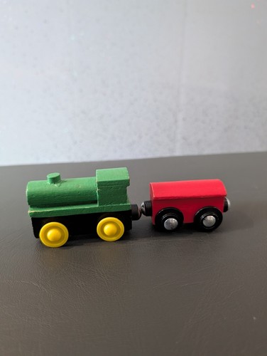 Wooden magnestic train - wooden, &
