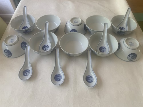 China bowls and soup - 10, 7