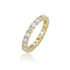 9ct Yellow Gold Eternity Rings