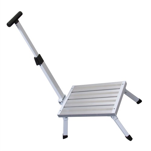 Caravan folding single - caravan, step