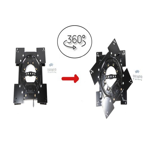 Motorhome seat swivel base - motorhome,
