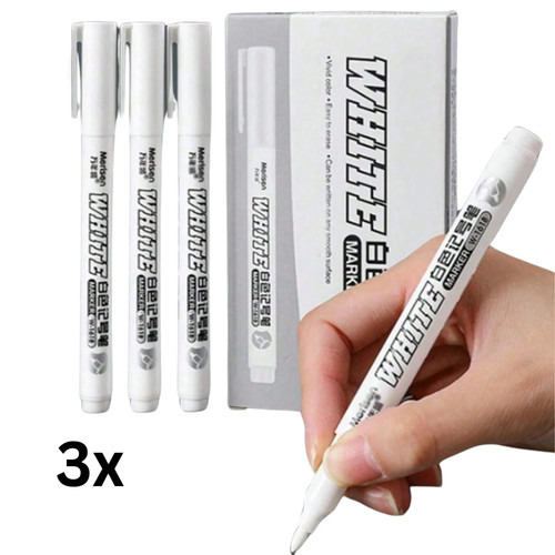 White chalk liquid marker - 3,