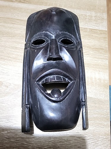 Vintage handcarved ebony - handcarved,