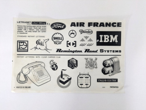 Vintage letraset b928 special - vintage,