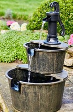 Solar Powered Water Feature 2