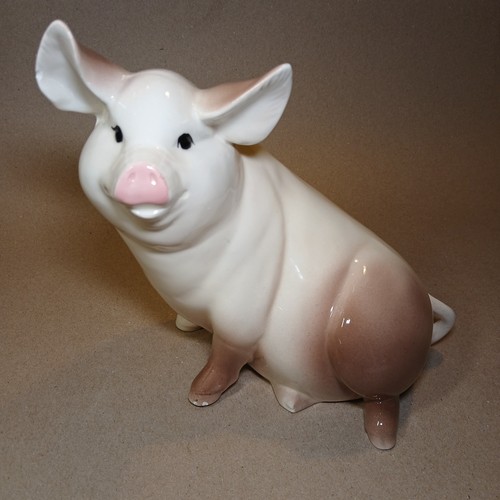 Vintage piggy bank statue - bank,