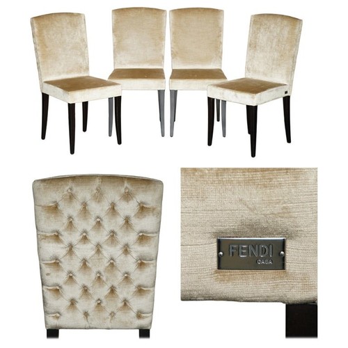 Four lovely fendi chesterfield - fendi,